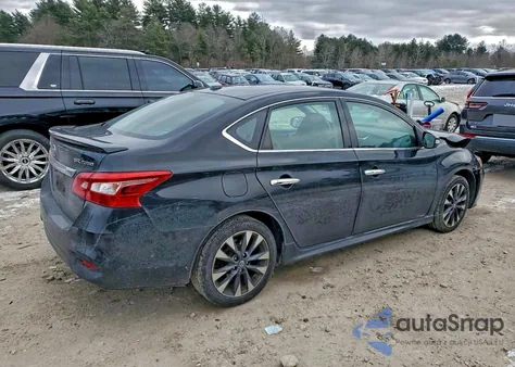 2017 Nissan Sentra Sr Turbo z USA, uszkodzony, nr VIN 3N1CB7AP4HY223545